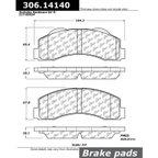 Centric 306.14140 Disc Brake Pad Set - Front - view 6
