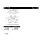 Centric 306.14550 Disc Brake Pad Set - Front - view 5