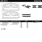 Centric 306.16111 Disc Brake Pad Set - Front - view 4