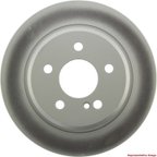 Centric 320.35061H Disc Brake Rotor - Rear - view 1