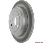 Centric 320.35090H Disc Brake Rotor - Rear - view 2