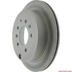 Centric 320.45046F Disc Brake Rotor - Rear - view 2