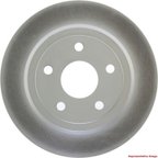 Centric 320.58005F Disc Brake Rotor - Rear - view 1