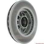 Centric 320.65076F Disc Brake Rotor - Front - view 3