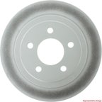 Centric 320.65096F Disc Brake Rotor - Rear - view 1
