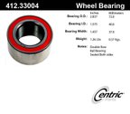 Centric 412.33004E Wheel Bearing - Front - view 1