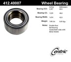 Centric 412.40007E Wheel Bearing - Front or Rear - view 6