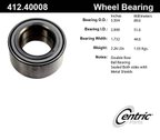 Centric 412.40008E Wheel Bearing - Front - view 6