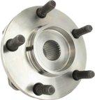 SKF BR930021K Wheel Bearing and Hub Assembly - Front - view 1