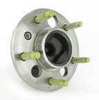 SKF BR930191 Axle Bearing and Hub Assembly - Rear - view 3