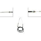 Dorman C660020 Parking Brake Cable - Rear Rearward or Rear Right - view 1