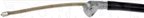 Dorman C660054 Parking Brake Cable - Rear Right - view 3