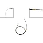 Dorman C92992 Parking Brake Cable - Front - view 1