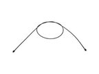 Dorman C93104 Parking Brake Cable - Intermediate - view 2