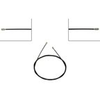 Dorman C93626 Parking Brake Cable - Intermediate - view 1
