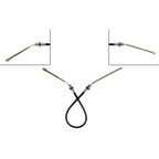 Dorman C94388 Parking Brake Cable - Front or Rear Left - view 1