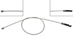 Dorman C95364 Parking Brake Cable - Intermediate - view 1