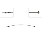Dorman C96340 Parking Brake Cable - Front - view 1