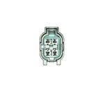 Delphi ES20184 Oxygen Sensor - Rear - view 4
