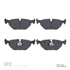 Dynamite Friction 1115-0396-00 Disc Brake Pad Set - Rear - view 2