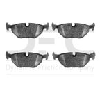 Dynamite Friction 1115-0396-00 Disc Brake Pad Set - Rear - view 1