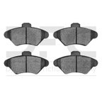 Dynamic Friction 1115-0600-00 Disc Brake Pad Set - Front - view 1