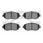 Dynamite Friction 1115-0619-00 Disc Brake Pad Set - Front - view 1