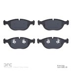Dynamic Friction 1115-0682-00 Disc Brake Pad Set - Front - view 2
