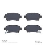 Dynamite Friction 1115-0822-00 Disc Brake Pad Set - Front - view 2