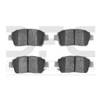 Dynamite Friction 1115-0822-00 Disc Brake Pad Set - Front - view 1