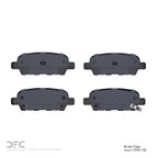 Dynamite Friction 1115-0905-00 Disc Brake Pad Set - Rear - view 3