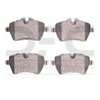 Dynamite Friction 1115-1204-00 Disc Brake Pad Set - Front - view 1