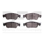 Dynamite Friction 1115-1287-00 Disc Brake Pad Set - Front - view 1