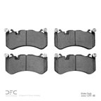 Dynamite Friction 1115-1291-00 Disc Brake Pad Set - Front - view 1