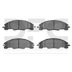 Dynamite Friction 1115-1339-00 Disc Brake Pad Set - Front - view 1