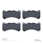 Dynamite Friction 1115-1365-00 Disc Brake Pad Set - Front - view 2