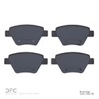 Dynamite Friction 1115-1456-00 Disc Brake Pad Set - Rear - view 2