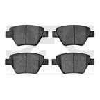 Dynamite Friction 1115-1456-00 Disc Brake Pad Set - Rear - view 1