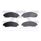 Dynamite Friction 1115-1723-00 Disc Brake Pad Set - Front - view 2