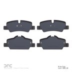 Dynamite Friction 1115-1800-00 Disc Brake Pad Set - Rear - view 3