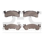 Dynamite Friction 1214-0153-00 Disc Brake Pad Set - Front - view 1