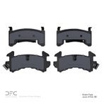 Dynamite Friction 1214-0154-00 Disc Brake Pad Set - Front - view 2