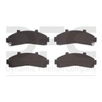 Dynamite Friction 1214-0652-00 Disc Brake Pad Set - Front - view 2