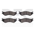 Dynamite Friction 1214-0702-10 Disc Brake Pad Set - Front or Rear - view 1