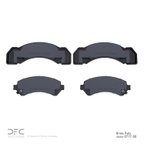 Dynamite Friction 1214-0717-00 Disc Brake Pad Set - Front or Rear - view 2
