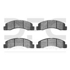 Dynamite Friction 1214-0756-00 Disc Brake Pad Set - Front - view 1