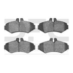 Dynamite Friction 1214-0928-00 Disc Brake Pad Set - Rear - view 1