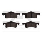 Dynamite Friction 1214-0935-00 Disc Brake Pad Set - Rear - view 1
