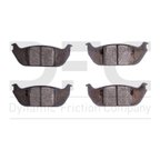 Dynamite Friction 1214-0952-00 Disc Brake Pad Set - Rear - view 1