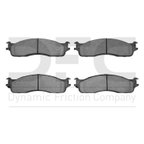Dynamite Friction 1214-0965-00 Disc Brake Pad Set - Front - view 1